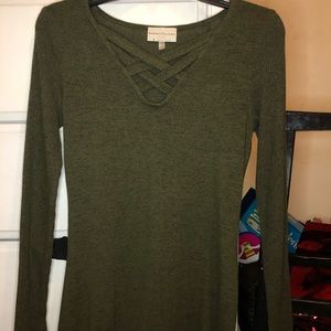 Army green dress from Bobbie brooks!